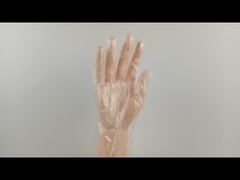 Preparação descartável durável de pouco peso do alimento das luvas do polietileno do OEM