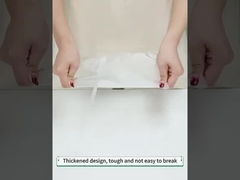 Luvas descartáveis da preparação do alimento do PE transparente para cozinhar o OEM